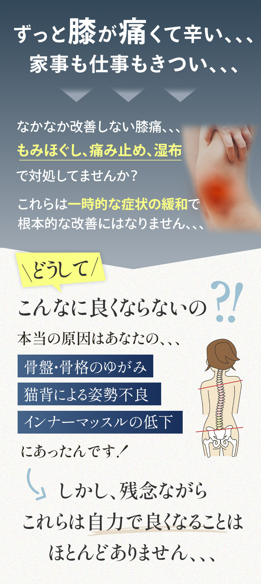 どうしてこんなに良くならないの?